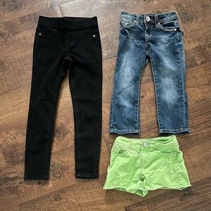 Justice girls bundle 3 items size 7 slim